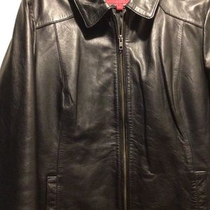 Classic Black Leather Jacket